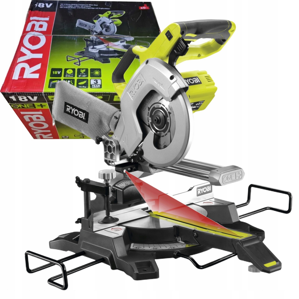 Pokosová píla Ryobi 1 W 216 mm